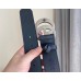 Gucci GG Marmont Black Belt 38MM with Antique Silver Buckle