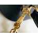 Gucci Blondie Mini Top Handle Bag in Navy Blue Leather