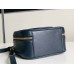 Gucci Blondie Mini Top Handle Bag in Navy Blue Leather