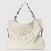 Gucci Blondie Medium Tote Bag in White Calfskin