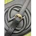 Gucci Soho Disco Bag in Black Grained Leather