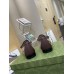 Gucci Womens Horsebit 1953 Loafers in Maxi GG canvas
