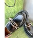Gucci Womens Lug Sole Horsebit Loafers in Black Leather