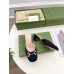 Gucci Horsebit Mules in Black Satin with Crystals