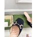 Gucci Horsebit Mules in Black Satin with Crystals