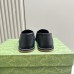Gucci Womens Horsebit Loafers in Black Satin with Crystals
