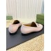 Gucci Womens Jordaan Loafers in Pink Leather with Crystals