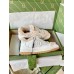 Gucci Mens MAC80 Sneakers in White Leather with Wool