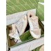 Gucci Mens MAC80 Sneakers in White Leather with Wool