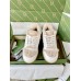Gucci Womens MAC80 Sneakers in White Leather with Wool