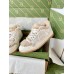 Gucci Womens MAC80 Sneakers in White Leather with Wool