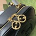 Gucci Blondie Mini Top Handle Bag in Black Leather