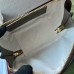 Gucci Blondie Mini Top Handle Bag in Taupe Leather