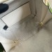 Gucci Blondie Mini Top Handle Bag in White Leather