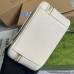 Gucci Blondie Mini Top Handle Bag in White Leather