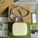 Gucci Blondie Mini Top Handle Bag in White Leather