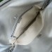 Gucci Blondie Medium Tote Bag in Silver Metallic Leather