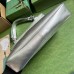 Gucci Blondie Medium Tote Bag in Silver Metallic Leather