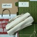 Gucci Blondie Small Tote Bag in White Calfskin