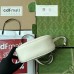Gucci Blondie Mini Shoulder Bag in White Calfskin
