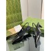 Gucci Slingback Pumps 55mm in Black Patent Leather