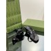 Gucci Thong Sandals 55mm in Black Patent Leather