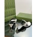 Gucci Thong Sandals 55mm in White Patent Leather