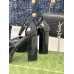 Gucci Platform Pumps in Black Patent Lether with Crystals G
