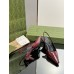 Gucci Slingback Pumps 55mm in Red Patent Leather