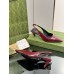 Gucci Slingback Pumps 55mm in Red Patent Leather