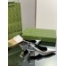 Gucci Slingback Pumps 55mm in Silver Metallic Leather