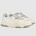Gucci Womens Sneakers in White Distressed Effect Leather