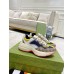 Gucci Mens Rhyton Sneakers in Beige GG Supreme Canvas