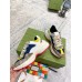 Gucci Mens Rhyton Sneakers in Beige GG Supreme Canvas
