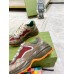 Gucci Mens Rhyton Sneakers in Brick Red Original GG Canvas
