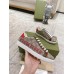 Gucci Mens Ace Sneakers in GG Canvas with Boutique Print