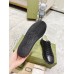 Gucci Mens Ace Sneakers in Black Leather with White Interlocking G