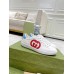 Gucci Mens Ace Sneakers in White Leather with Red Interlocking G