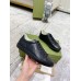 Gucci Mens Ace Sneakers in Black GG Embossed Leather