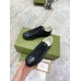Gucci Mens Ace Sneakers in Black GG Embossed Leather