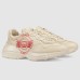 Gucci Mens Rhyton Sneakers with Interlocking G Print