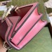 Gucci Dionysus Bicolor Small Shoulder Bag in Red Leather