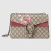 Gucci Dionysus Small Shoulder Bag in Blooms Print GG Supreme