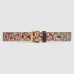 Gucci GG Supreme Kingsnake Print 38MM Belt with Square Buckle