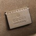 Gucci Dionysus Small Shoulder Bag in GG Canvas with Taupe Suede