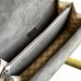 Gucci Dionysus Small Shoulder Bag in GG Canvas with Black Suede