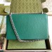 Gucci Dionysus Small Shoulder Bag in Green Calfskin