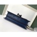 Gucci Dionysus Small Shoulder Bag in Blue Calfskin