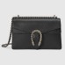 Gucci Dionysus Small Shoulder Bag in Black Calfskin