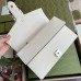 Gucci Dionysus Small Shoulder Bag in White Calfskin